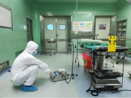 自治區腫瘤醫院潔凈手術室檢測