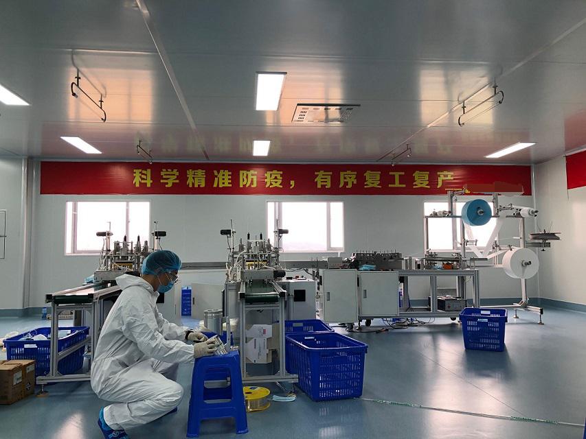 華度檢測開展潔凈環境檢測 助力抗疫防疫物資生產